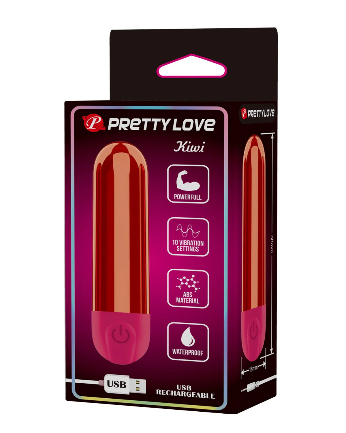 Pretty Love Kiwi Bullet Red