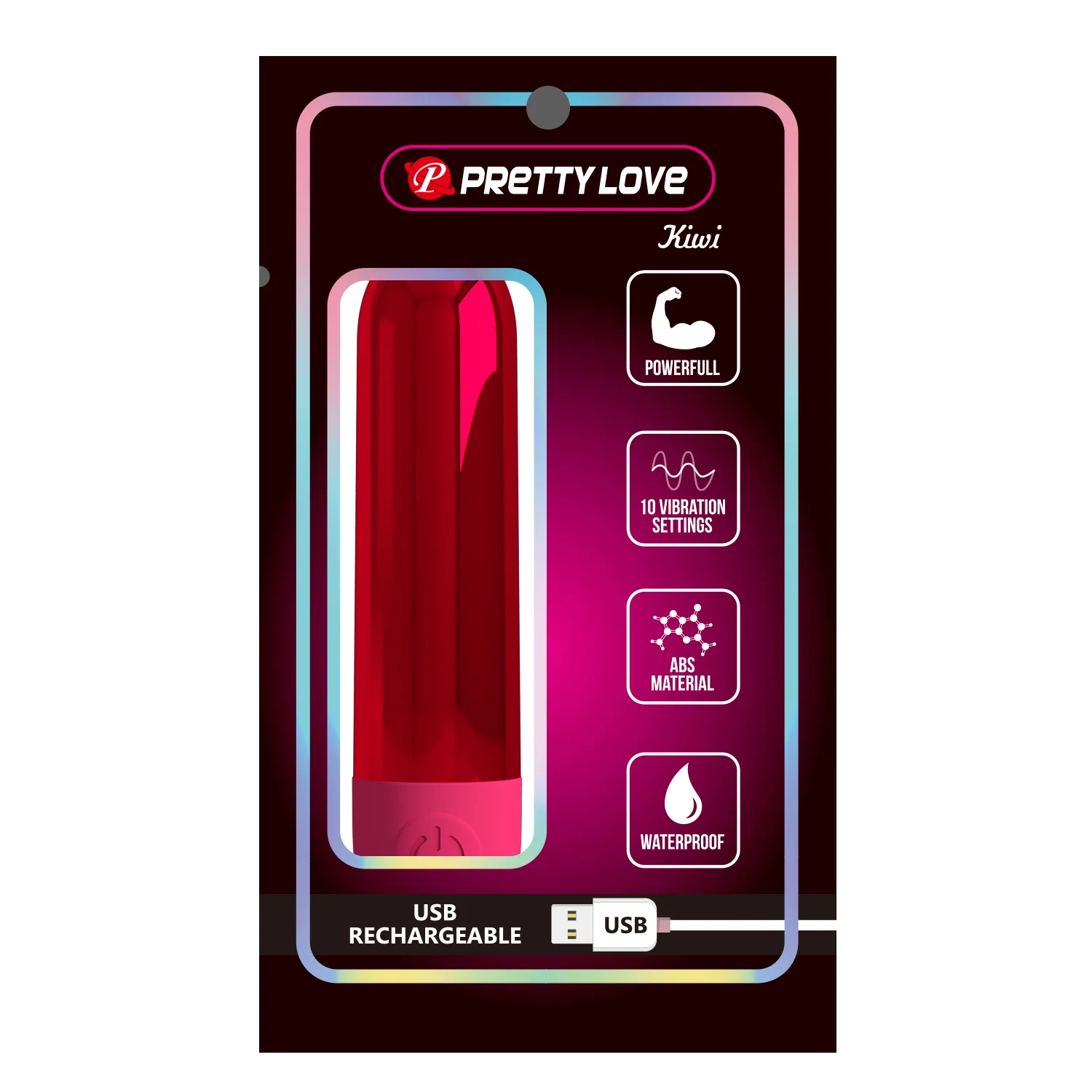 Pretty Love Kiwi Bullet Red - Image 2