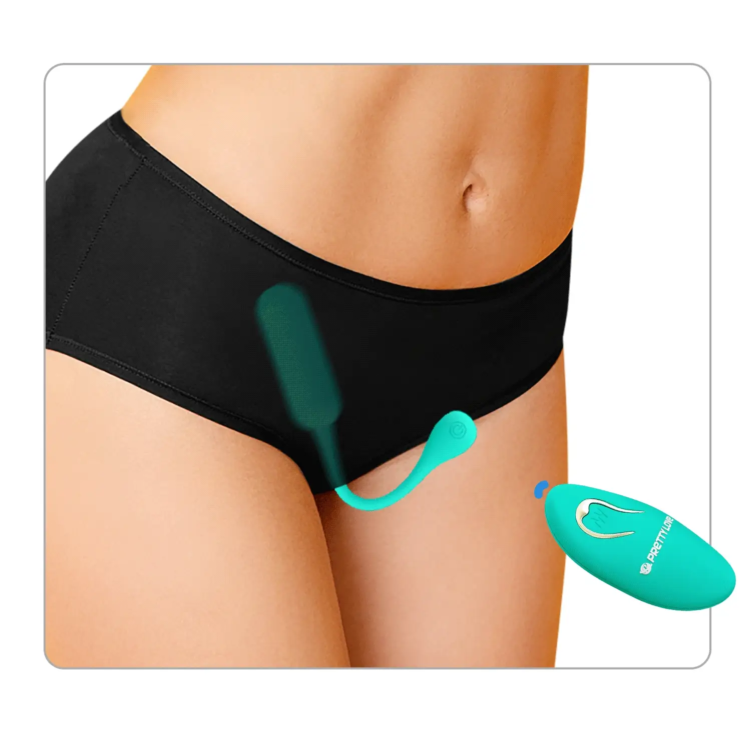 Pretty Love Lechies 5 Egg Vibrator Teal BI-014867W-A4 - Image 6