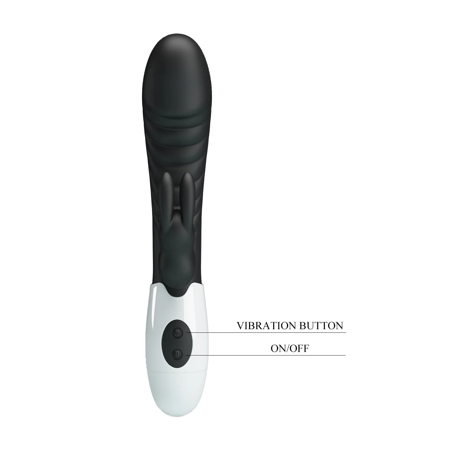 Pretty Love Naughty Bunny Rabbit Vibrator Black - Image 11