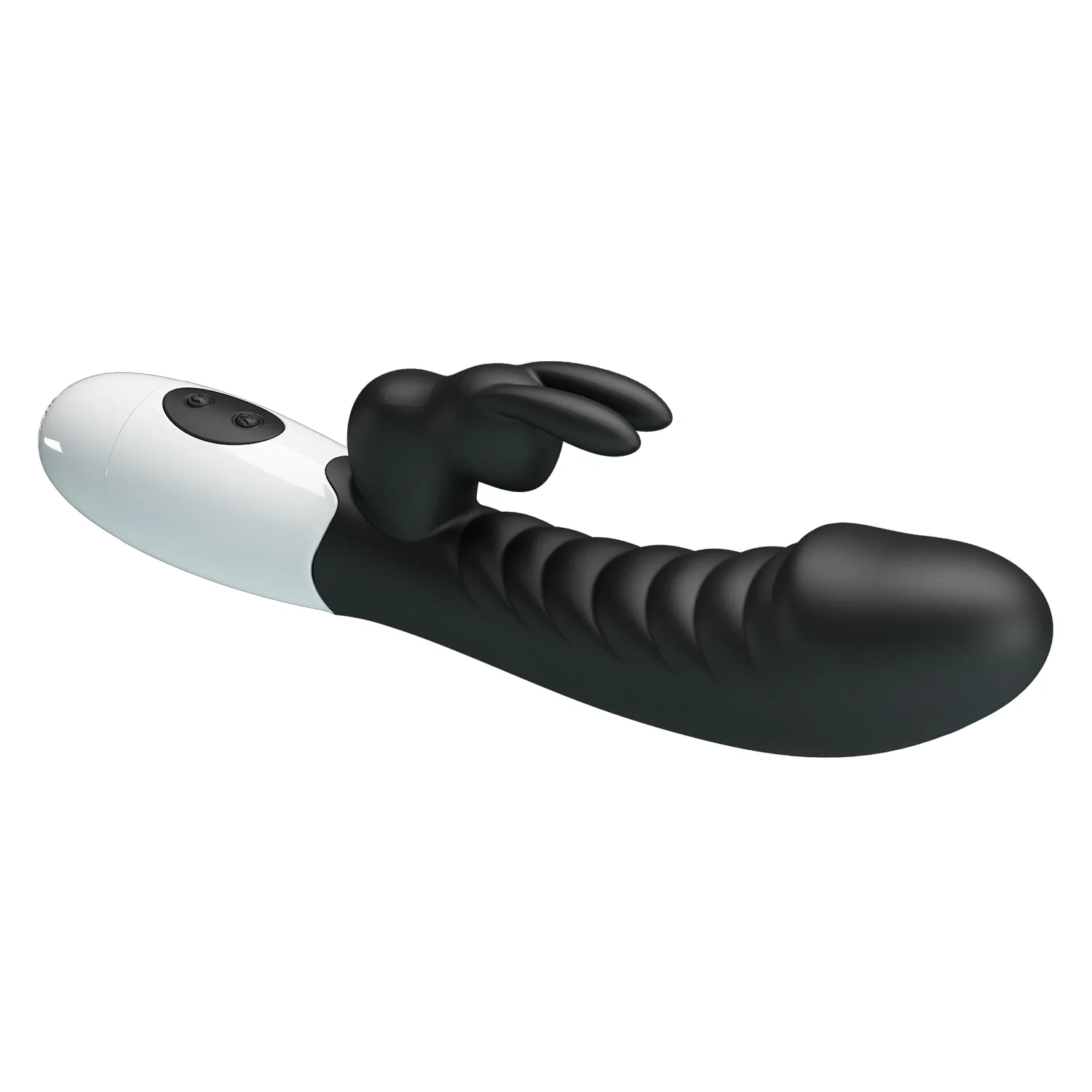 Pretty Love Naughty Bunny Rabbit Vibrator Black - Image 7