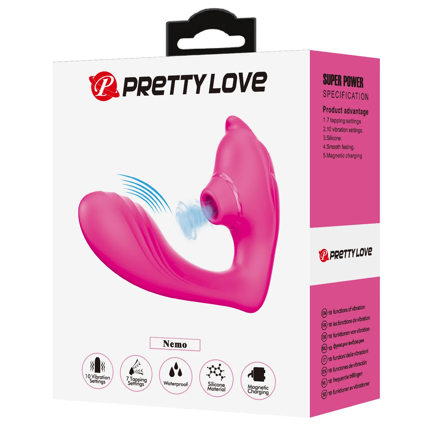 Pretty Love Nemo Clitoral Stimulator  BI-040190 - Image 2