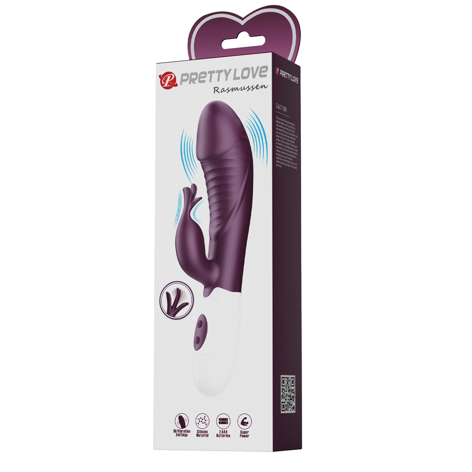 Pretty Love Rasmussen Rabbit Vibe Purple - Image 2