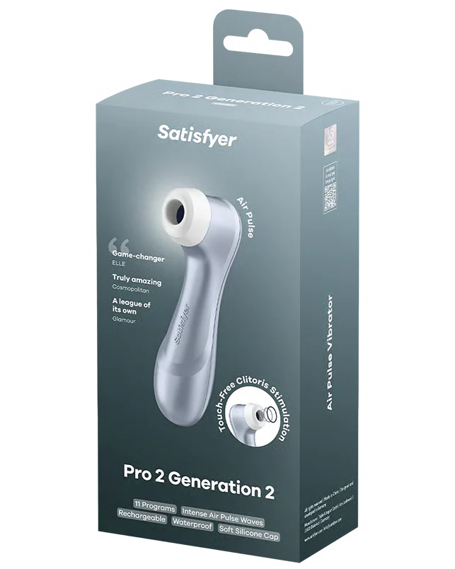 Satisfyer Pro 2 Gen 2 Air Pulse Stimulator Blue