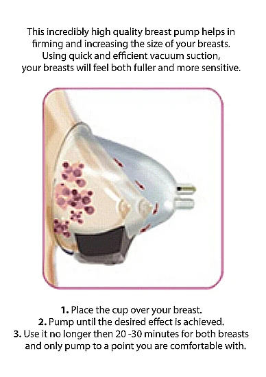 Pumped Breast Pump Large Rose Gold - Image 6