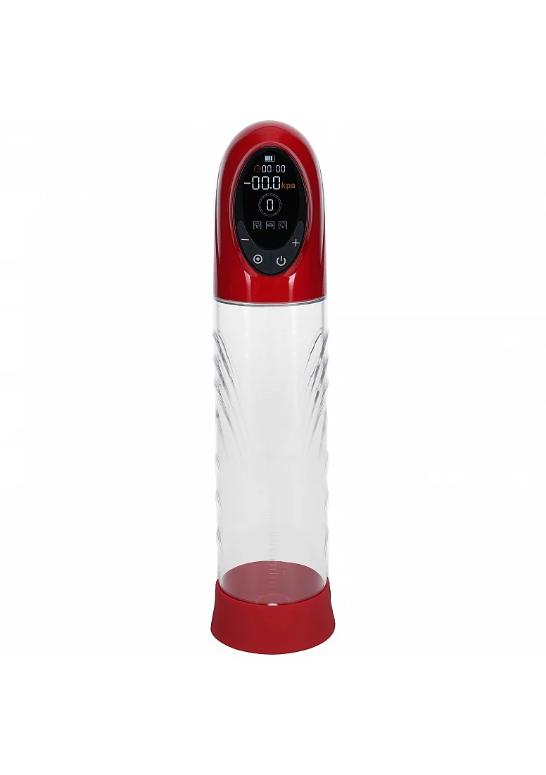 Pumped Cyberpulse Penis Pump Red - Image 3
