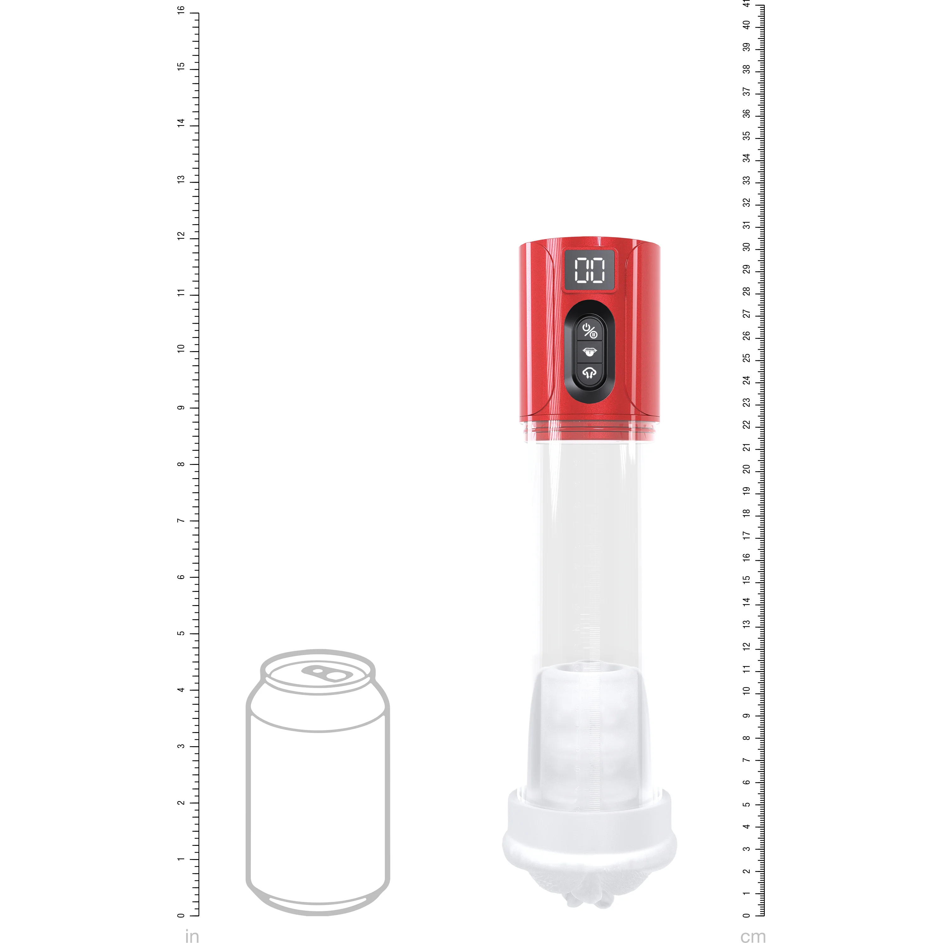 Pumped Hyperlift Masturbator Red - Image 4