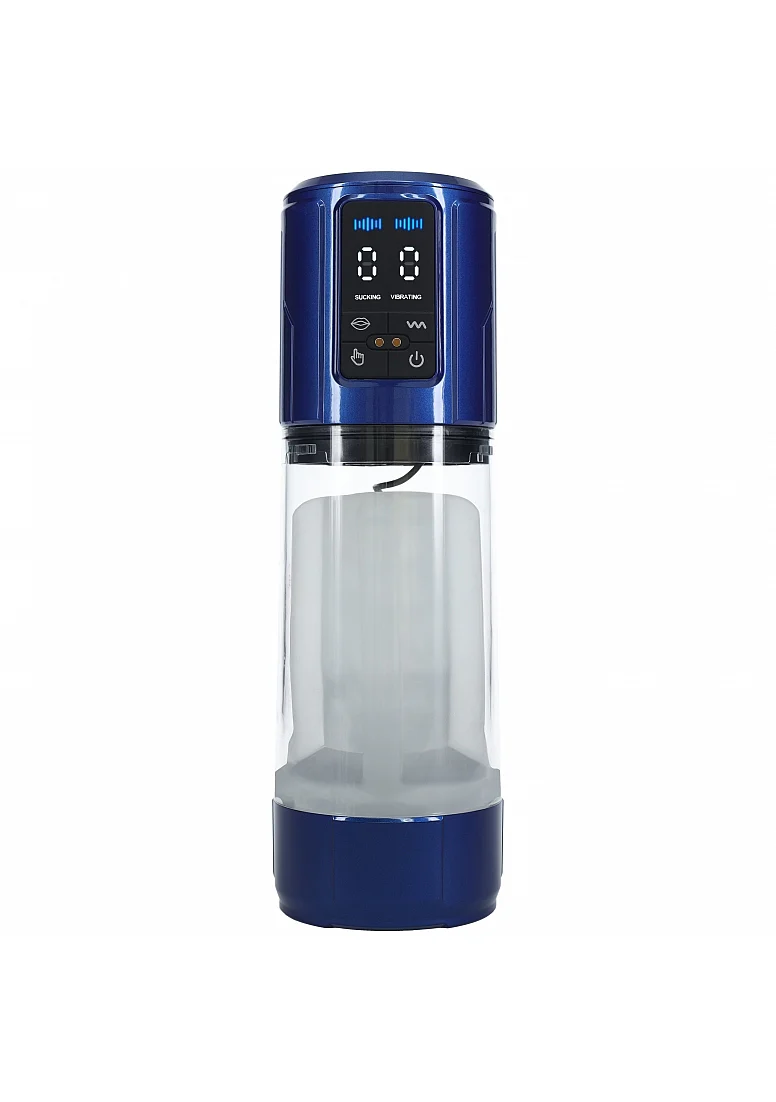 Pumped Ultralift Penis Pump Blue - Image 2
