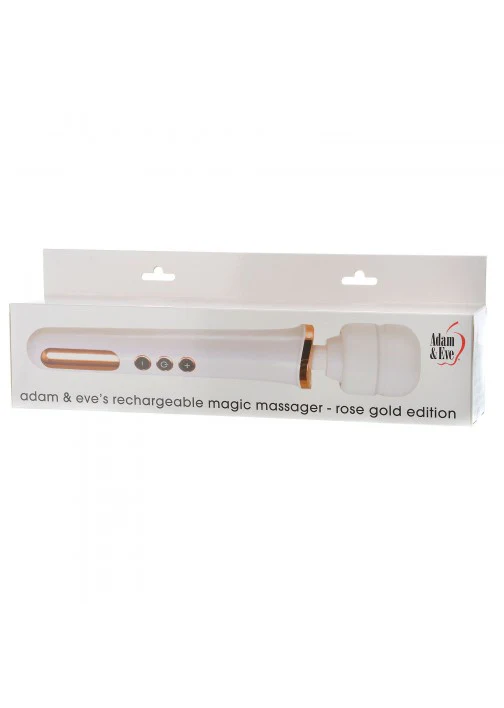 Adam & Eve Rechargable Magic Massager Rose Gold - Image 2