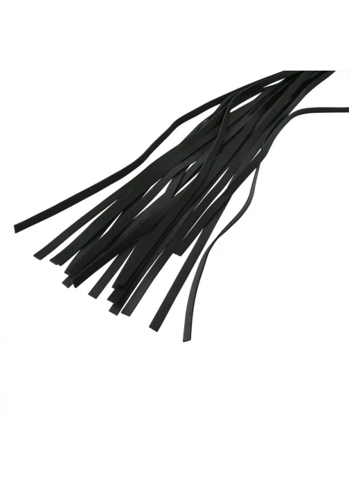S&M Red and Black Stripe Flogger - Image 4