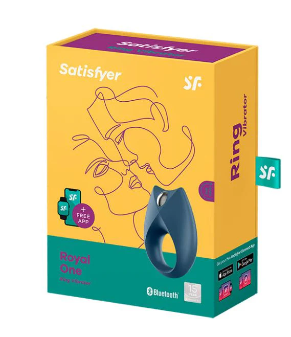 Satisfyer Royal One Connect Cock Ring with Clitoral Stimulator