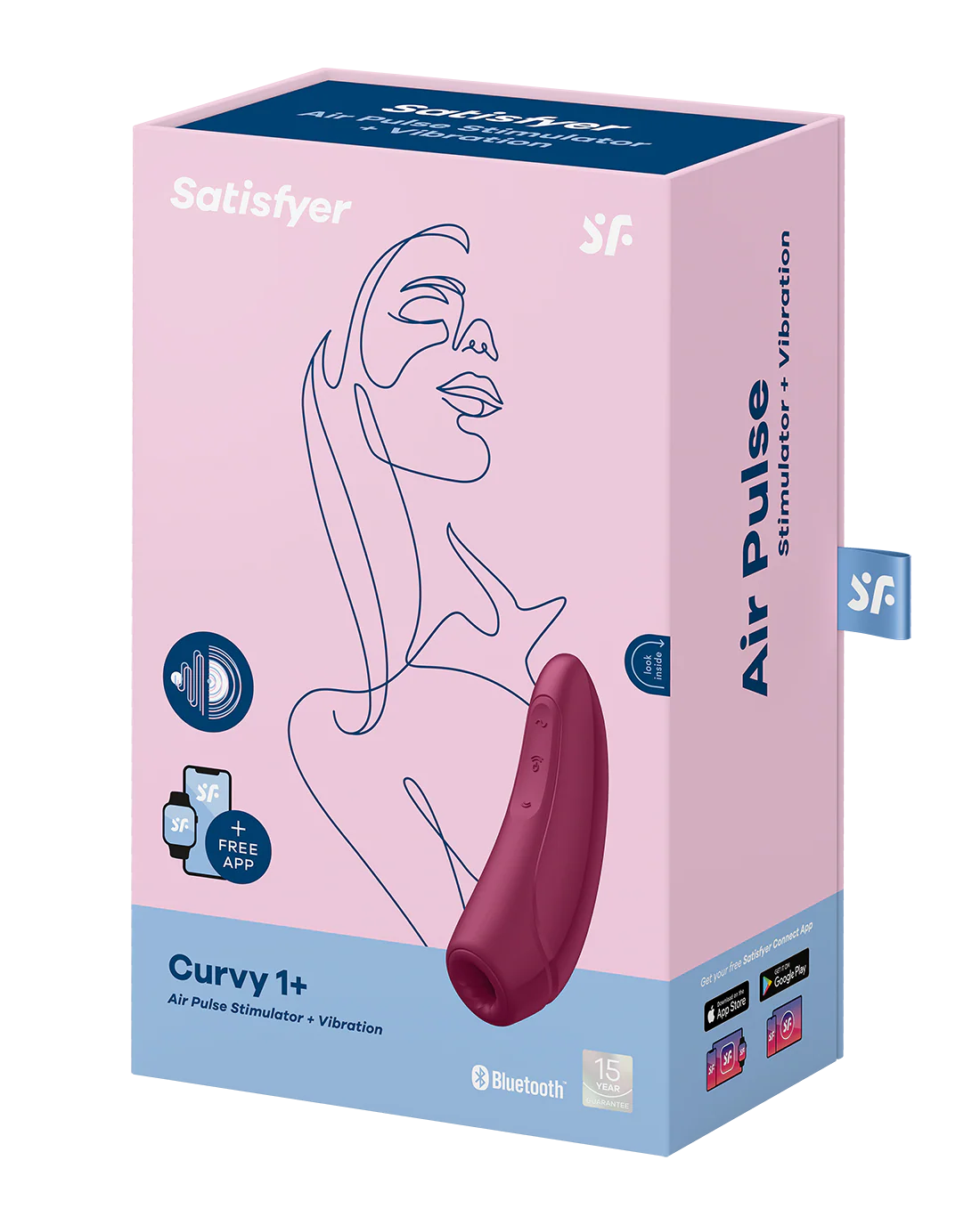 Satisfyer Curvy 1 Plus Rose