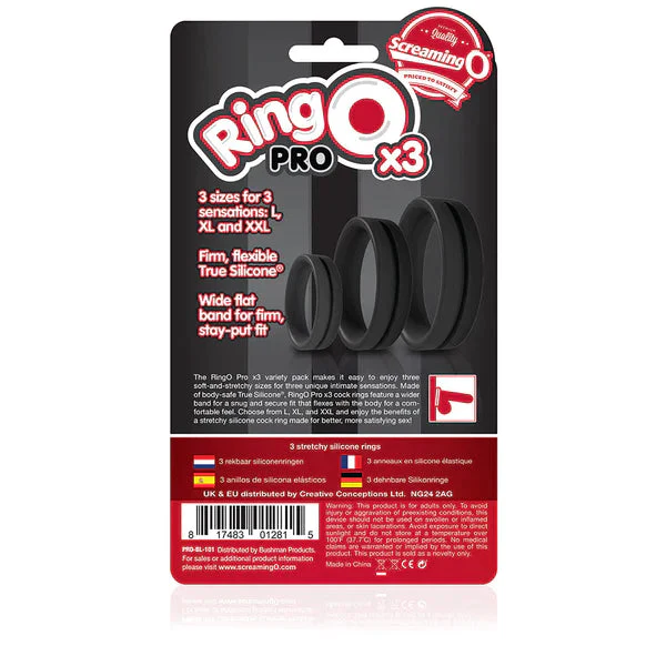 Screaming O Ring O Pro x3 Black - Image 4