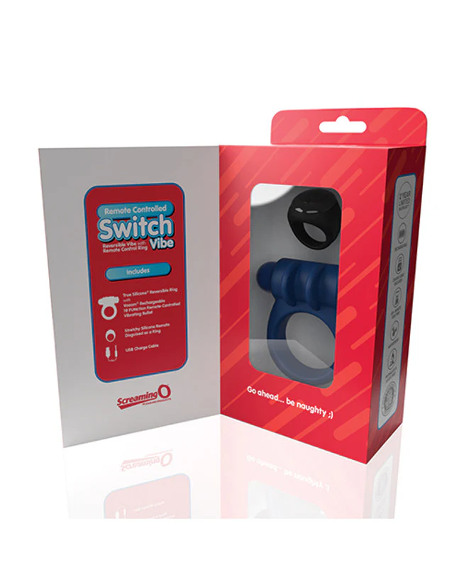 Screaming O Switch Vibe Ring Blue - Image 4