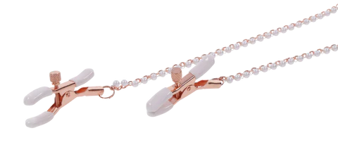 S&M Peaches ‘n Creame Collar with Nipple Clamp - Image 4