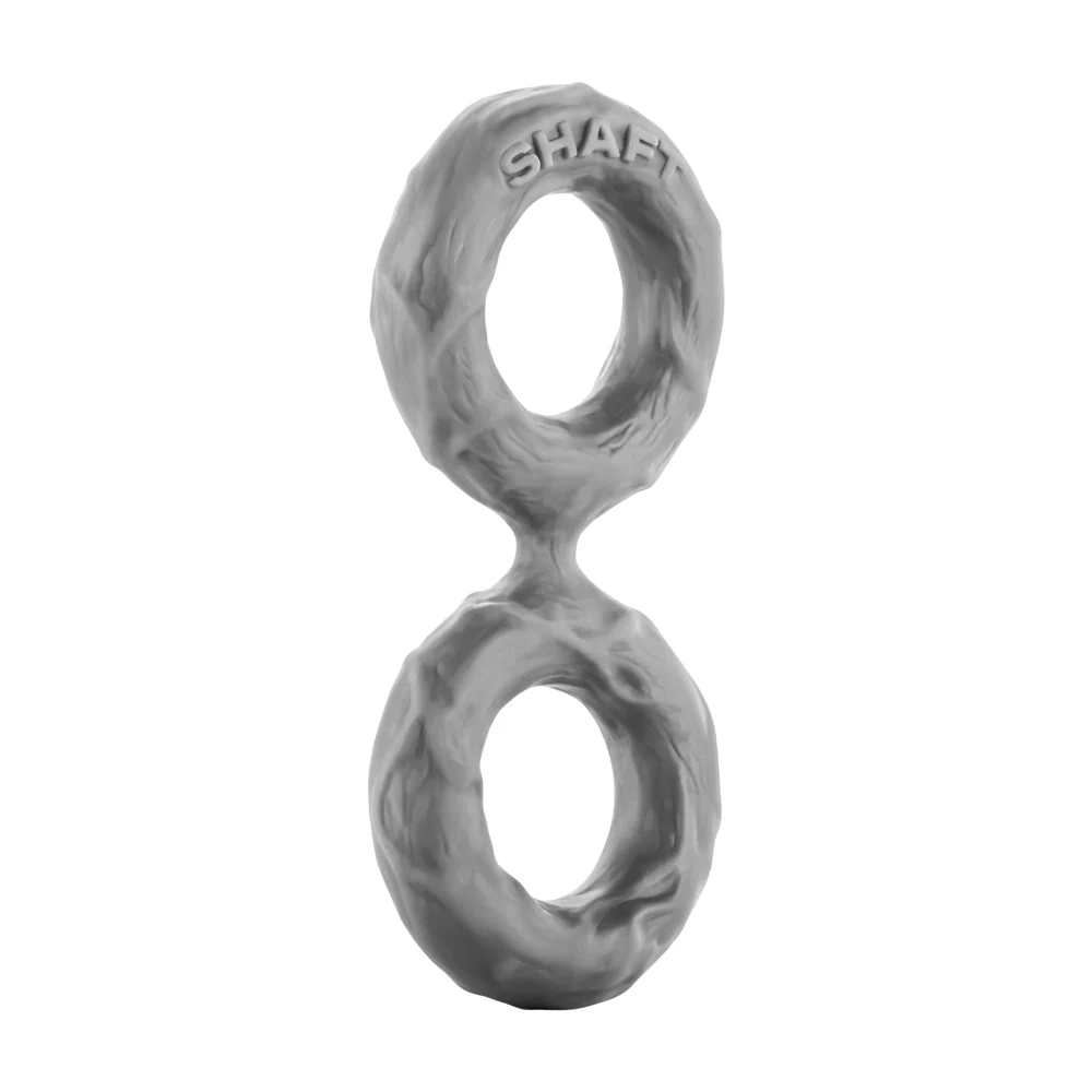 Shaft Model D Size 1 Cock Ring Gray - Image 2