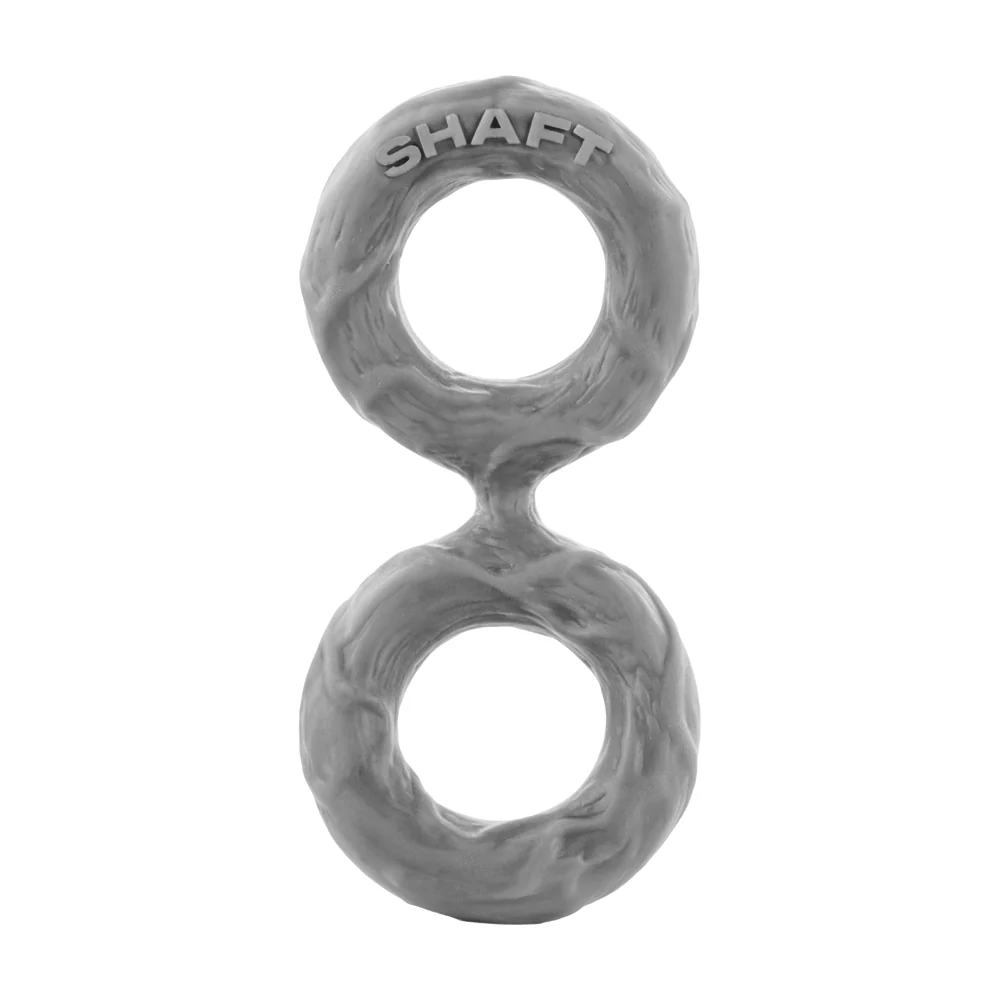 Shaft Model D Size 1 Cock Ring Gray - Image 3