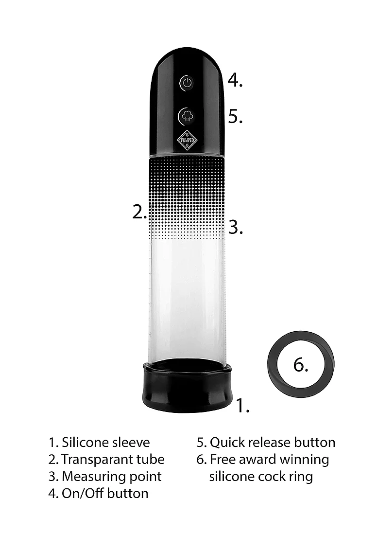 Pumped Automatic Luv Pump - Black - Image 3