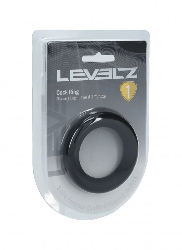 Levelz Liquid Silicone Cock Ring Large
