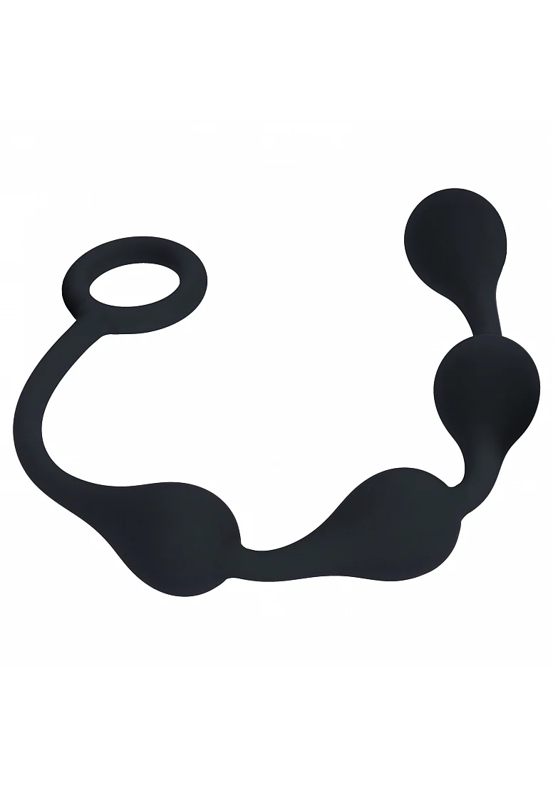 Levelz Waterdrop Silicone Anal Balls S 20mm Black - Image 2