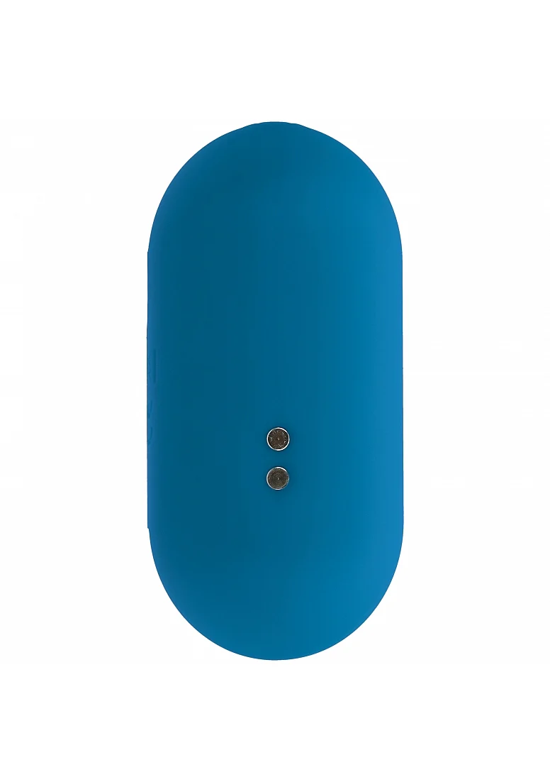 Levelz Hexagonal Vibrating Silicone Anal Plug Medium Teal - Image 3
