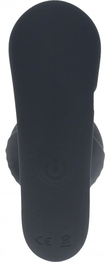 Levelz Remote Control Vibrating Liquid Silicone Anal Plug Black - Image 6