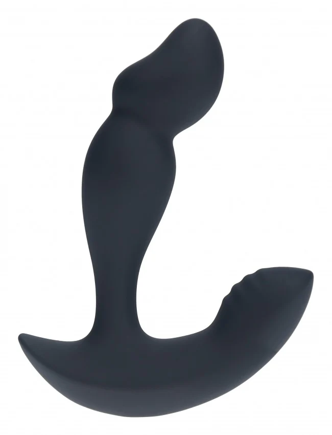 Levelz Dual Motor Remote Control Dual Motor Vibrating Liquid Silicone Prostate Stimulator Black - Image 5