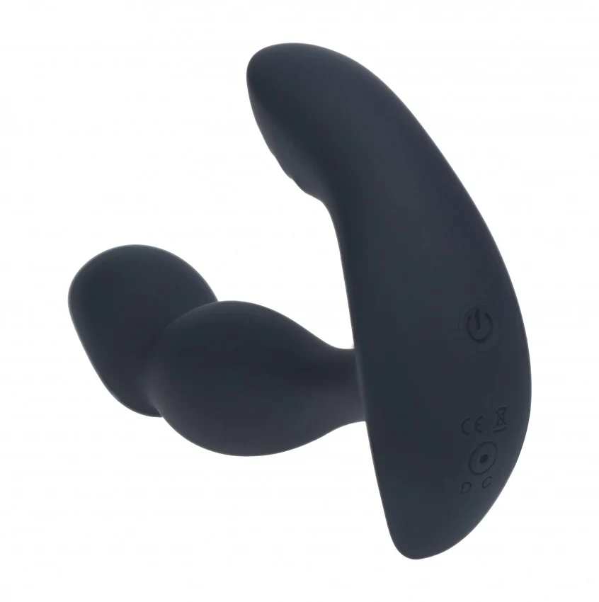 Levelz Dual Motor Remote Control Dual Motor Vibrating Liquid Silicone Prostate Stimulator Black - Image 6
