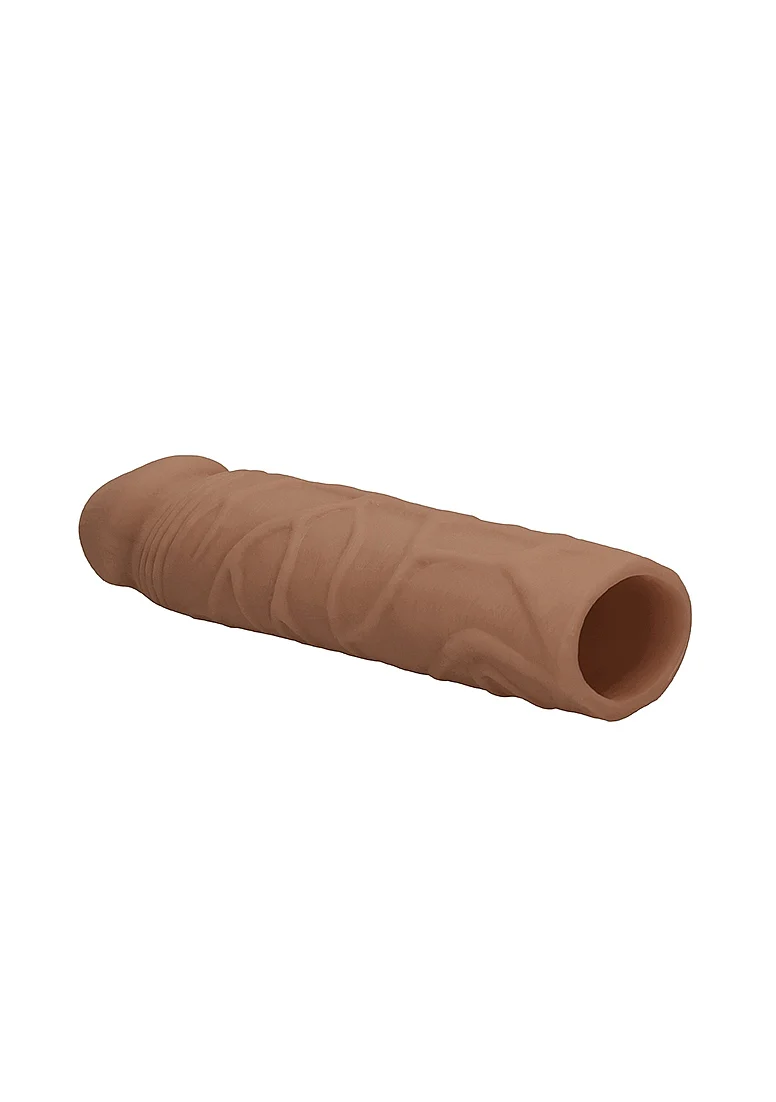 Realrock Penis Sleeve 7" Tan - Image 2