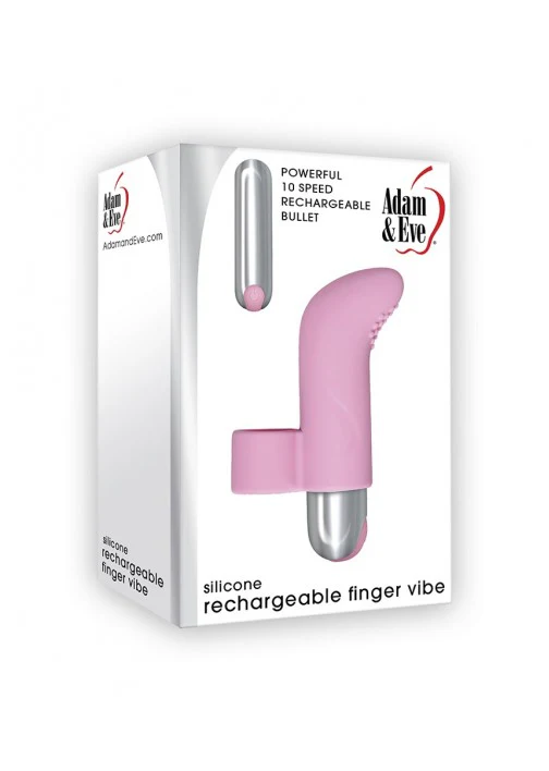 Adam & Eve Silicone Rechargeable Finger Vibe