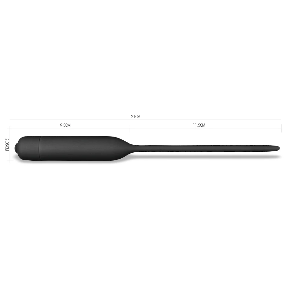 Silicone Vibrating Urethral Dilator - Image 2