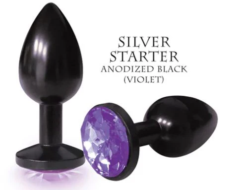 Silver Starter Plug Black Violet - Image 2