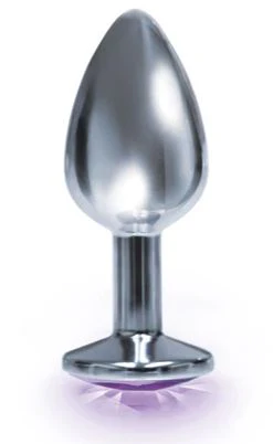 Silver Starter Plug Hearts Violet - Image 2