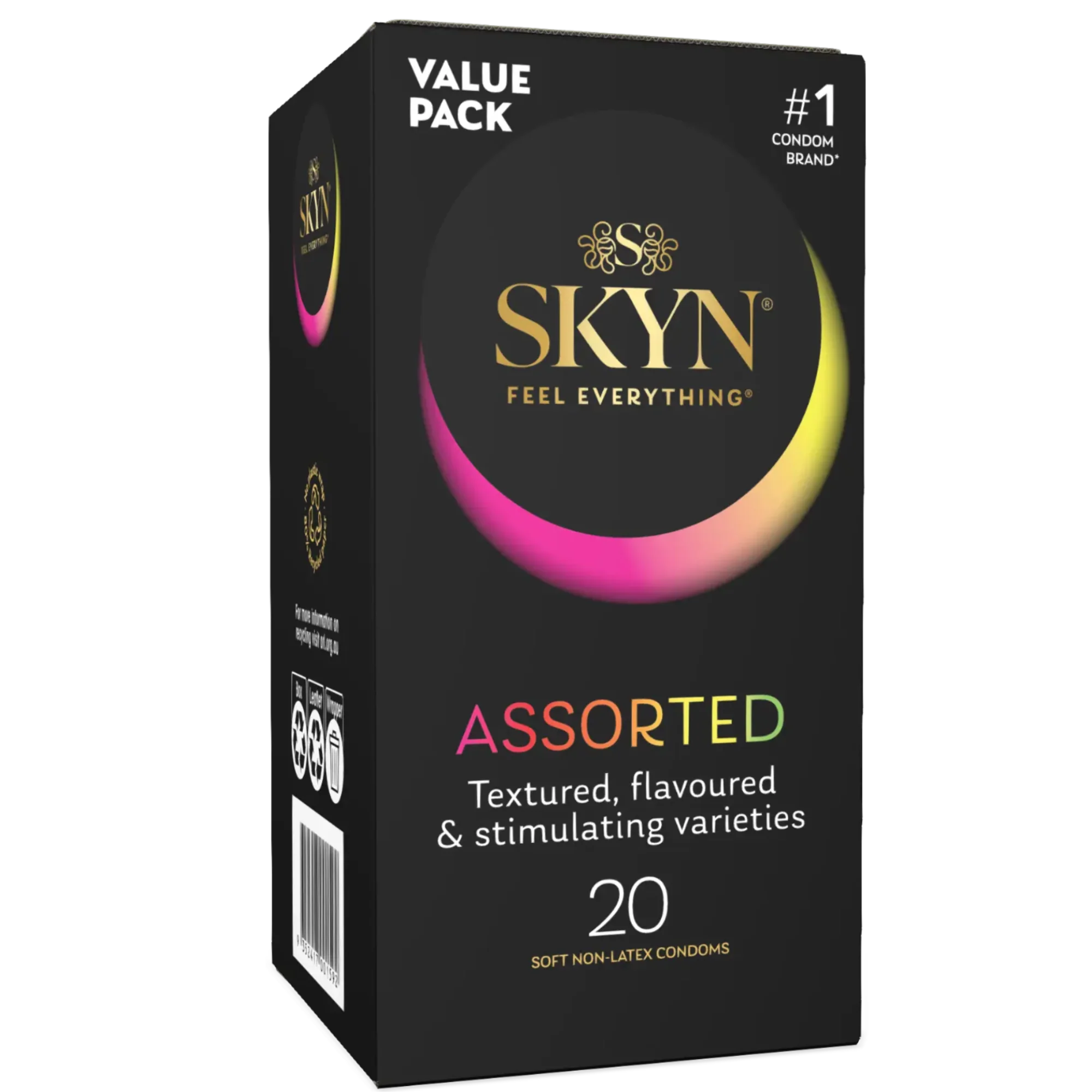 Skyn Assorted Condoms 20 Pack