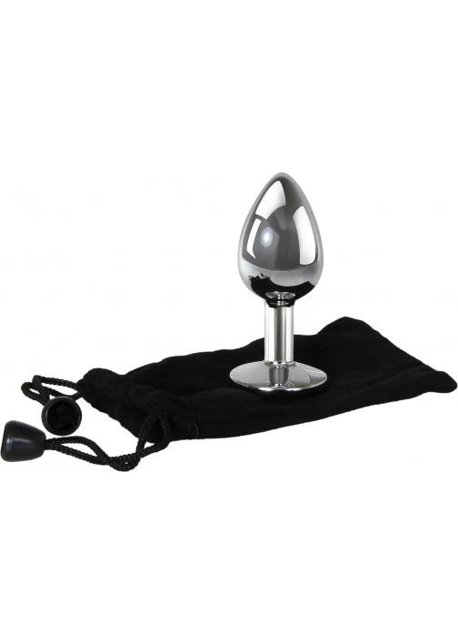 Adam & Eve Pink Gem Anal Plug - Small - Image 4
