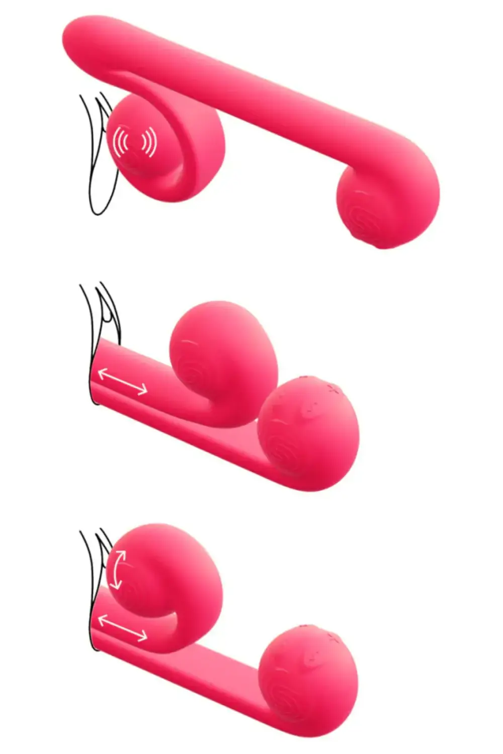 Snail Vibe Vibrator Pink - Image 3
