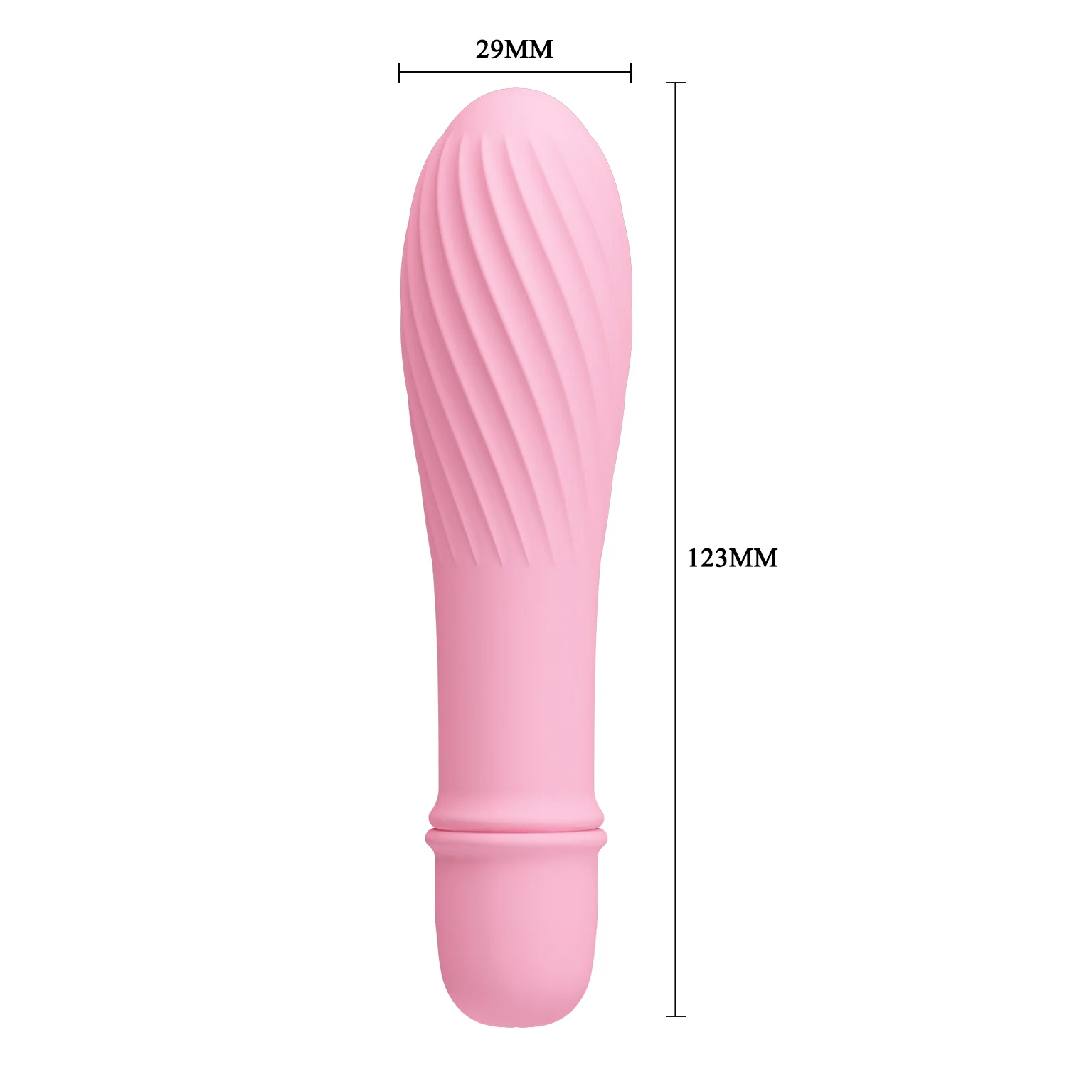 Pretty Love Solomon Vibe Vibrator Light Pink BI-014503-1 - Image 5