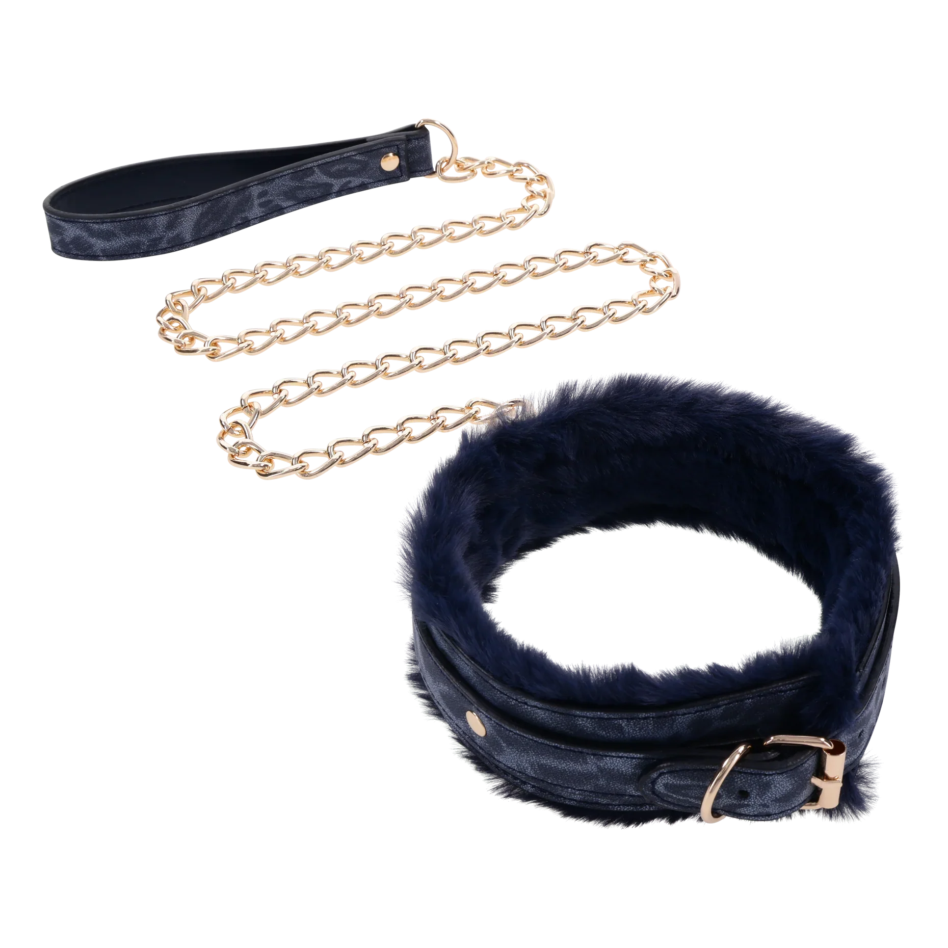Sportsheets Cougar Fur Collar and Leash - Image 2