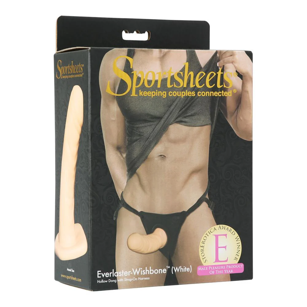 Sportsheets Everlaster Wishbone White SO - Image 3