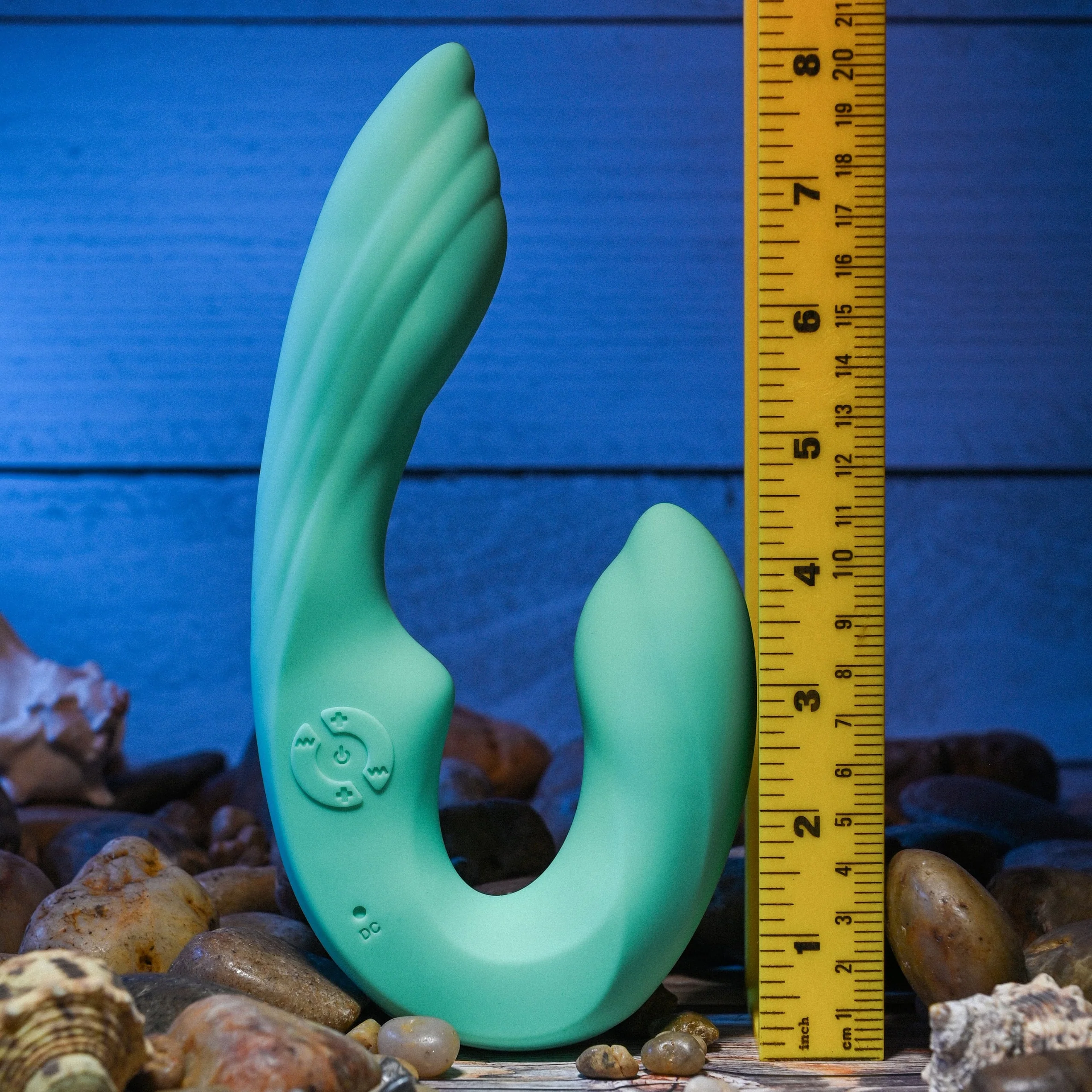 Strapless Seashell Wearable Dual Vibe with Remote - Image 6