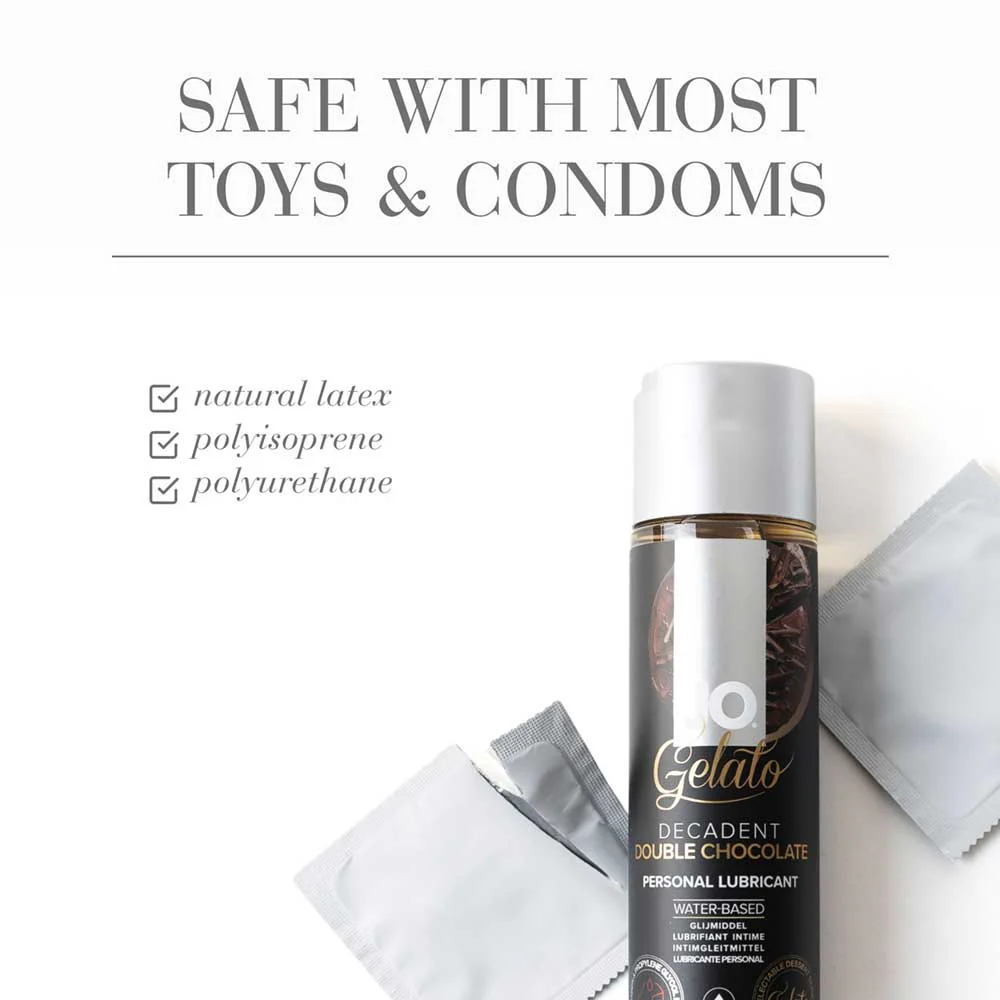 JO Gelato Decadent Double Chocolate Lube 30ml - Image 3