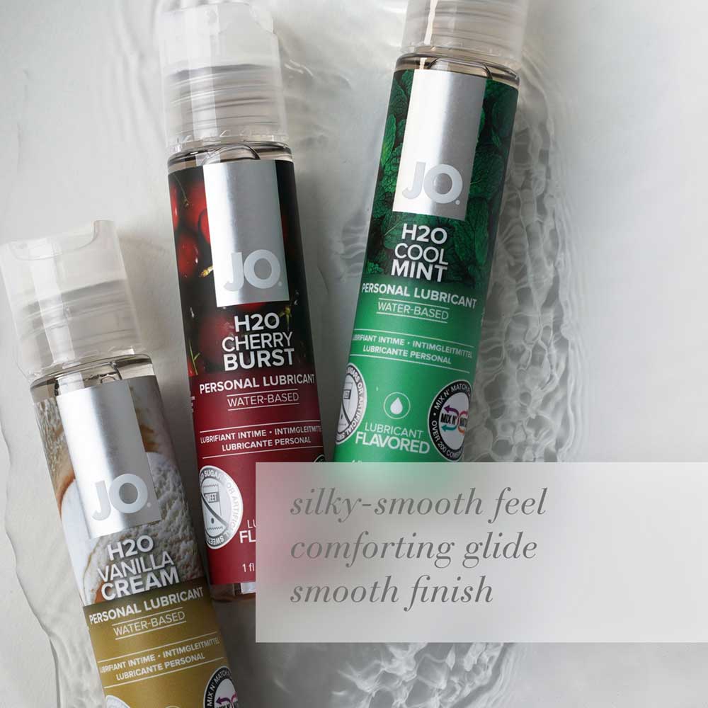 JO H2O Flavors Lube Cool Mint 30ml - Image 3