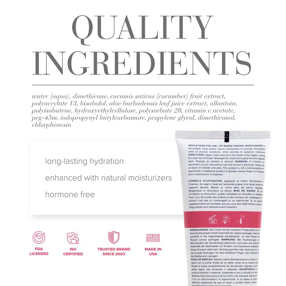 JO Renew Vaginal Moisturiser 120ml - Image 6