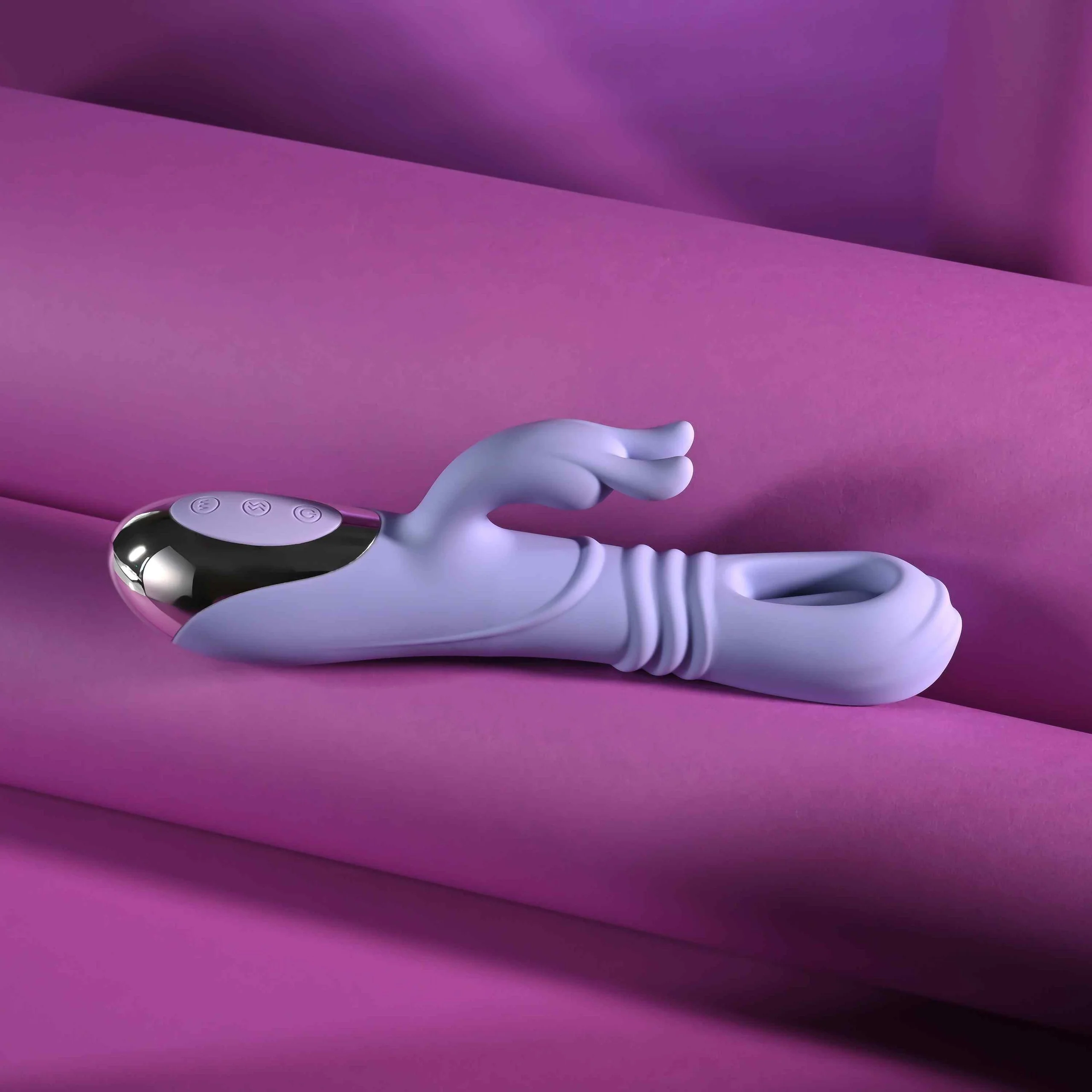 Tap Me In Flapping & Thrusting Rabbit Vibrator - Image 5
