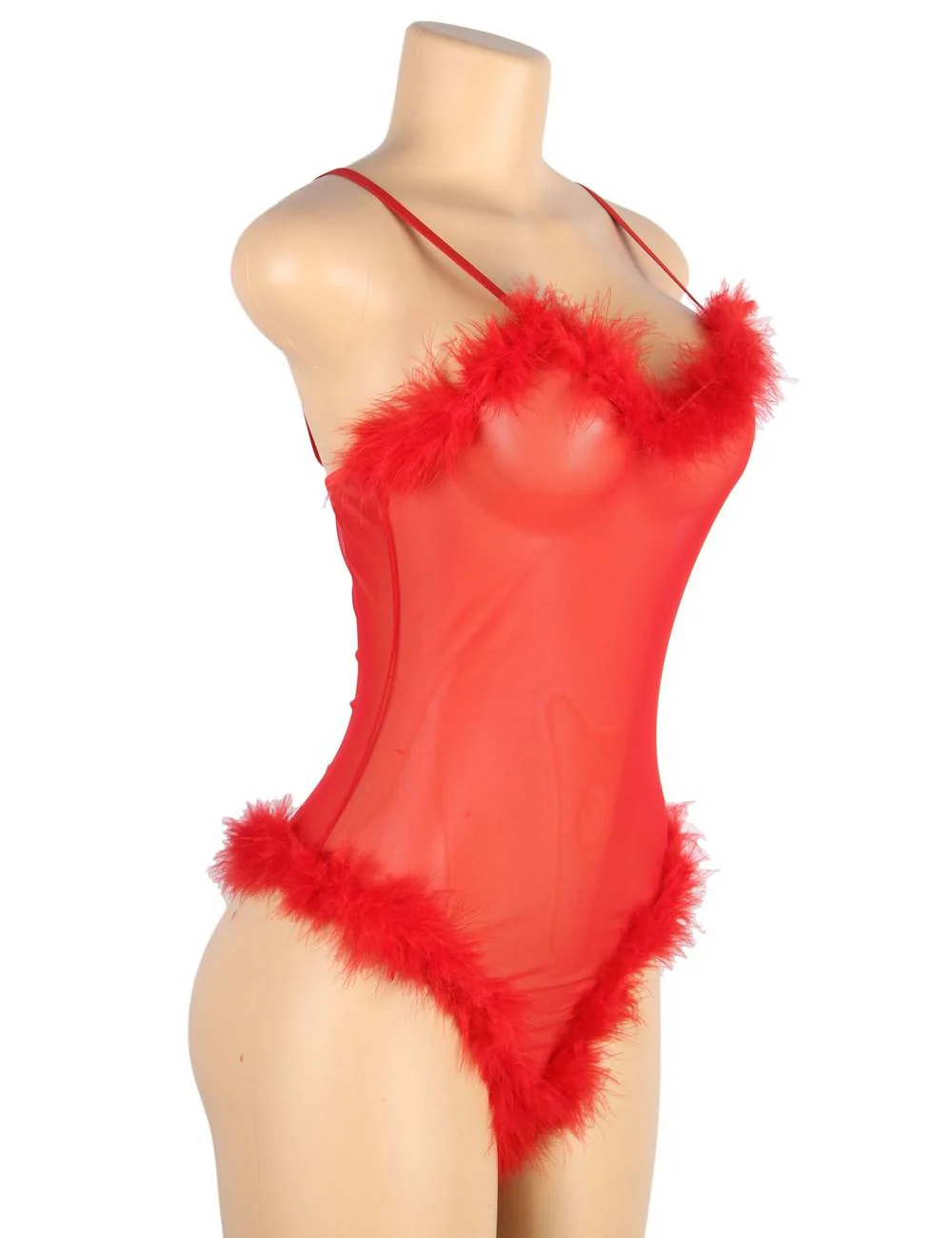 Oh Yeah Temptation bodysuit Red M/L - R81094-2 - Image 5