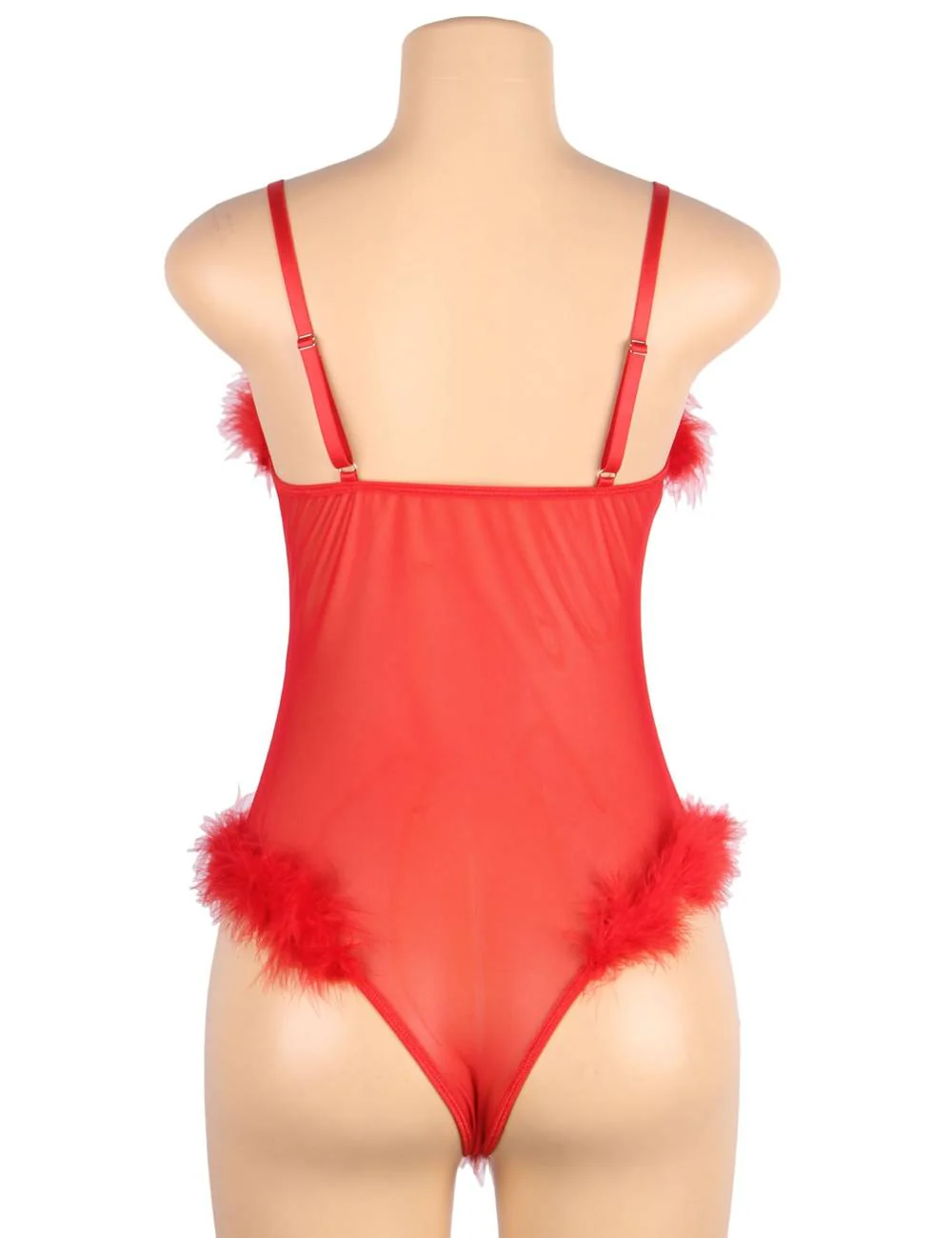 Oh Yeah Temptation bodysuit Red M/L - R81094-2 - Image 6