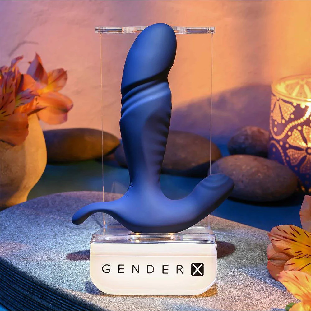 Gender X True Blue Thrusting Prostate Vibe - Image 12