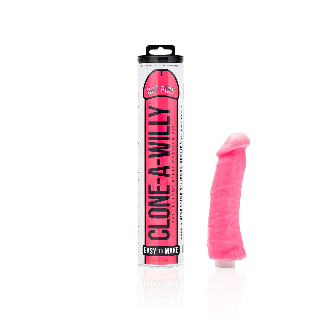 Clone-A-Willy Vibrating DIY Dildo Kit Hot Pink - Image 2