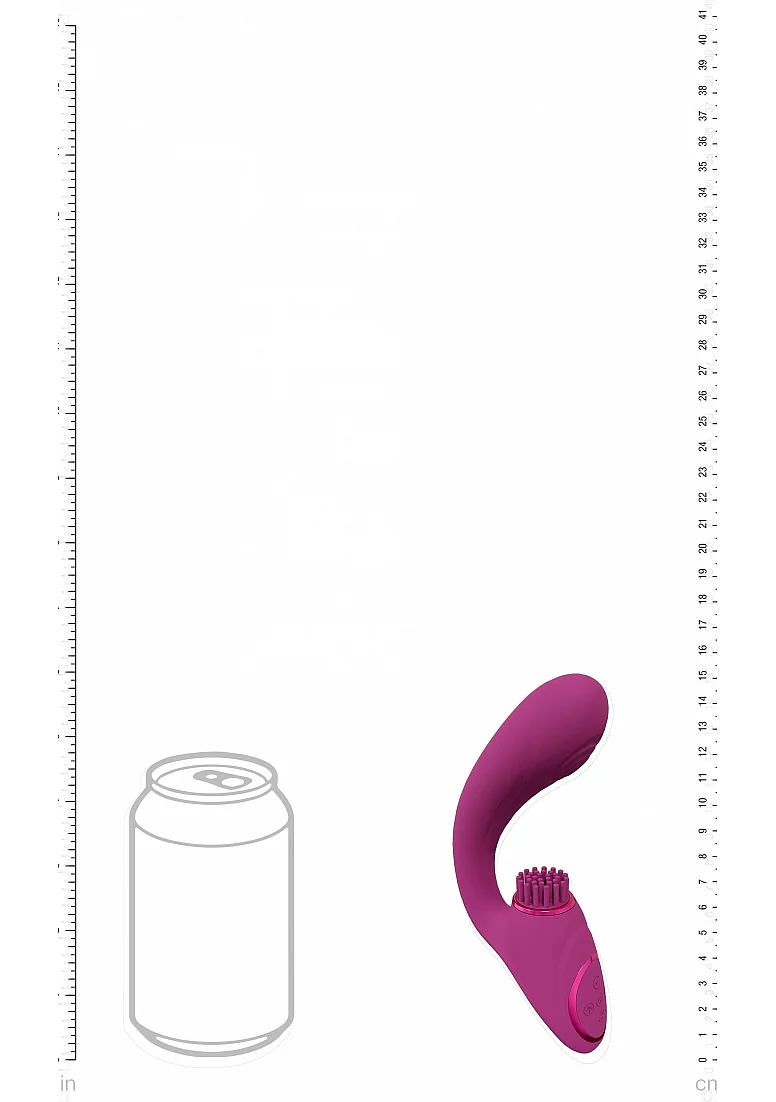 Vive Gen Triple G-Spot Vibrator with Pulse Wave - Pink - Image 10