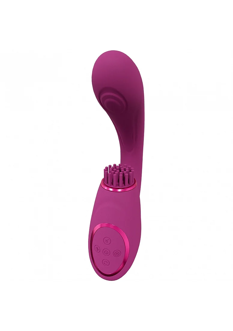 Vive Gen Triple G-Spot Vibrator with Pulse Wave - Pink - Image 12